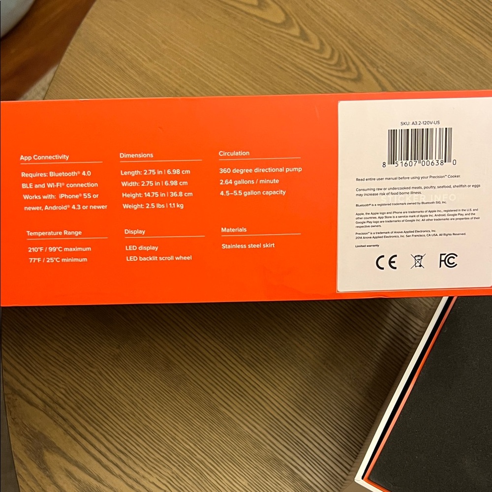 Anova Precision Cooker - Picture 4 of 5